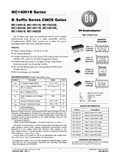 DataSheet MC14081B pdf