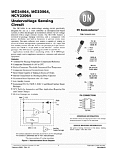 DataSheet MC33064 pdf