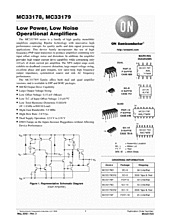 DataSheet MC33178 pdf