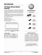 DataSheet MC74AC4040 pdf