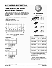 DataSheet MC74ACT240 pdf