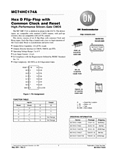 DataSheet MC74HC174A pdf