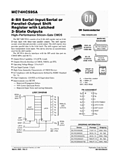 DataSheet MC74HC595A pdf