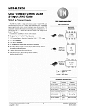 DataSheet MC74LCX08 pdf