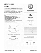 DataSheet MC74VHC1G04 pdf