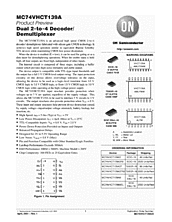 DataSheet MC74VHCT139A pdf