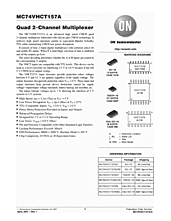 DataSheet MC74VHCT157A pdf