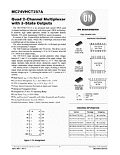 DataSheet MC74VHCT257A pdf