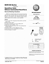 DataSheet MCR100 pdf