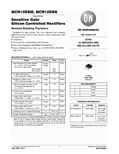 DataSheet MCR12DSM pdf