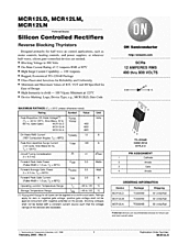 DataSheet MCR12LM pdf