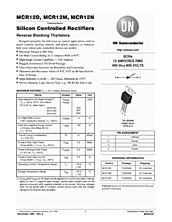 DataSheet MCR12M pdf