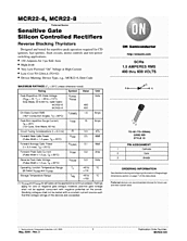 DataSheet MCR22-8 pdf