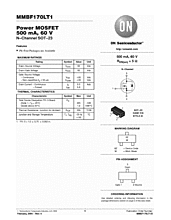 DataSheet MMBF170LT1 pdf