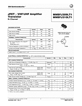 DataSheet MMBFJ310LT1 pdf