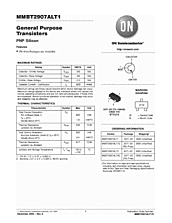 DataSheet MMBT2907ALT1 pdf