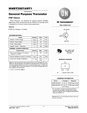 DataSheet MMBT2907AWT1G pdf