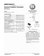 DataSheet MMBT3904LT1G pdf