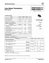 DataSheet MMBT5089LT1 pdf