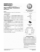 DataSheet MMBTA42LT1G pdf