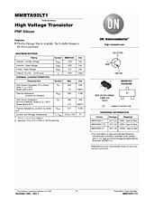 DataSheet MMBTA92LT1 pdf