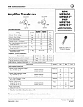 DataSheet MPS751 pdf