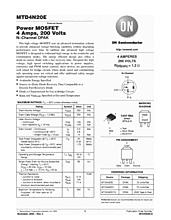 DataSheet MTD4N20E pdf