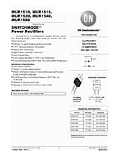 DataSheet MUR1520 pdf