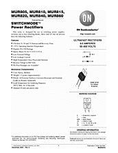 DataSheet MUR860 pdf