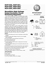 DataSheet NCP1052 pdf