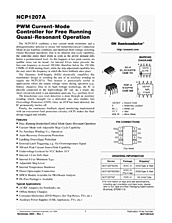 DataSheet NCP1207A pdf
