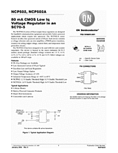 DataSheet NCP502 pdf