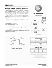 DataSheet NLAS4501 pdf