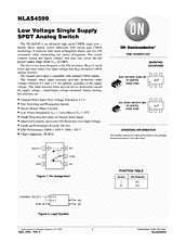 DataSheet NLAS4599 pdf