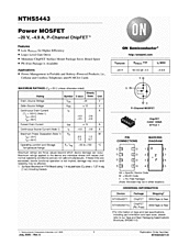 DataSheet NTHS5443 pdf