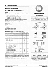 DataSheet NTMD6N03R2 pdf