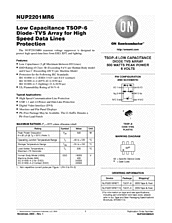 DataSheet NUP2201MR6 pdf