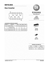 DataSheet SN74LS04 pdf