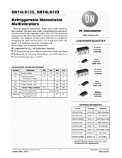 DataSheet SN74LS123 pdf