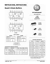 DataSheet SN74LS125A pdf