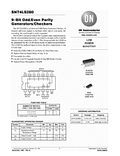 DataSheet SN74LS280 pdf