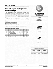 DataSheet SN74LS298 pdf