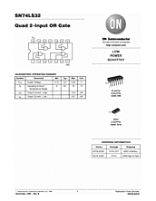 DataSheet SN74LS32 pdf