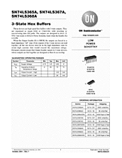 DataSheet SN74LS365A pdf