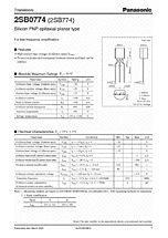 DataSheet 2SB0774 pdf