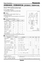 DataSheet 2SB953A pdf