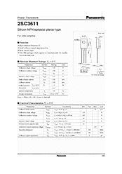 DataSheet 2SC3611 pdf