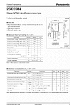 DataSheet 2SC5584 pdf