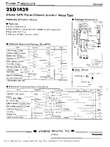 DataSheet 2SD1439 pdf