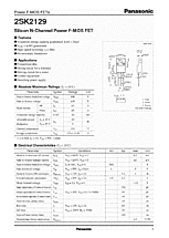 DataSheet 2SK2129 pdf